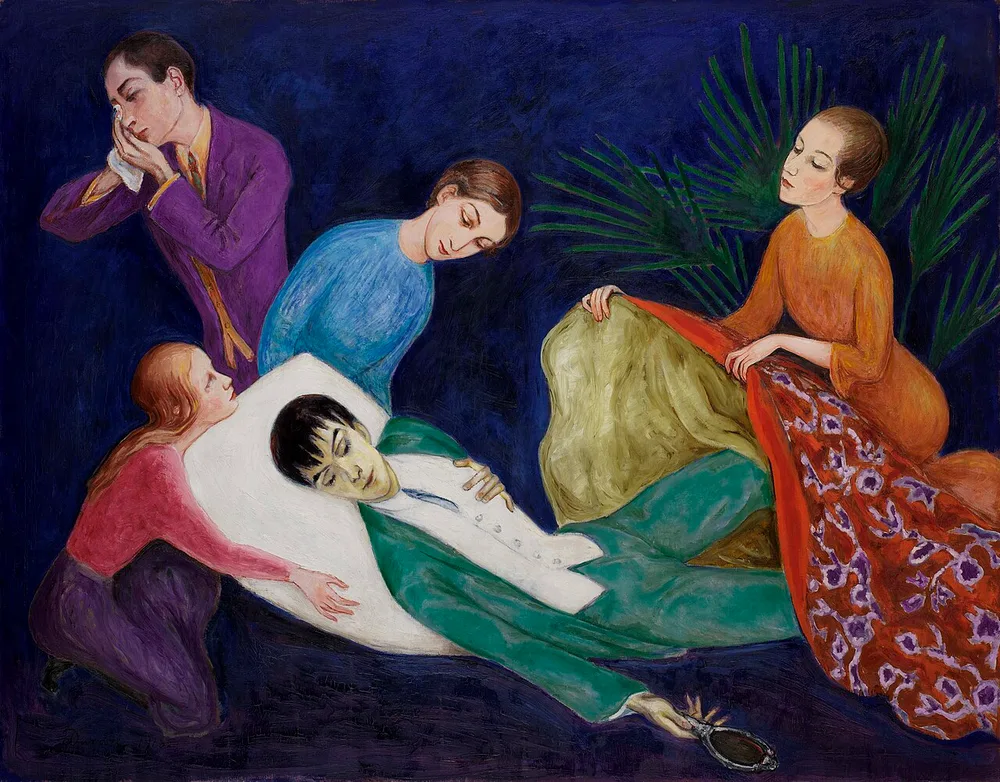Le Dandy mourant, Nils von Dardel, 1918