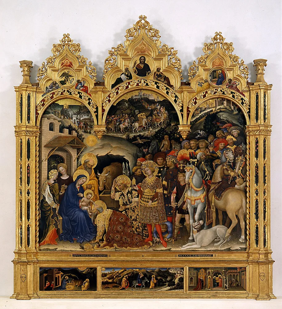 Adoration des mages, Gentile da Fabriano, 1423