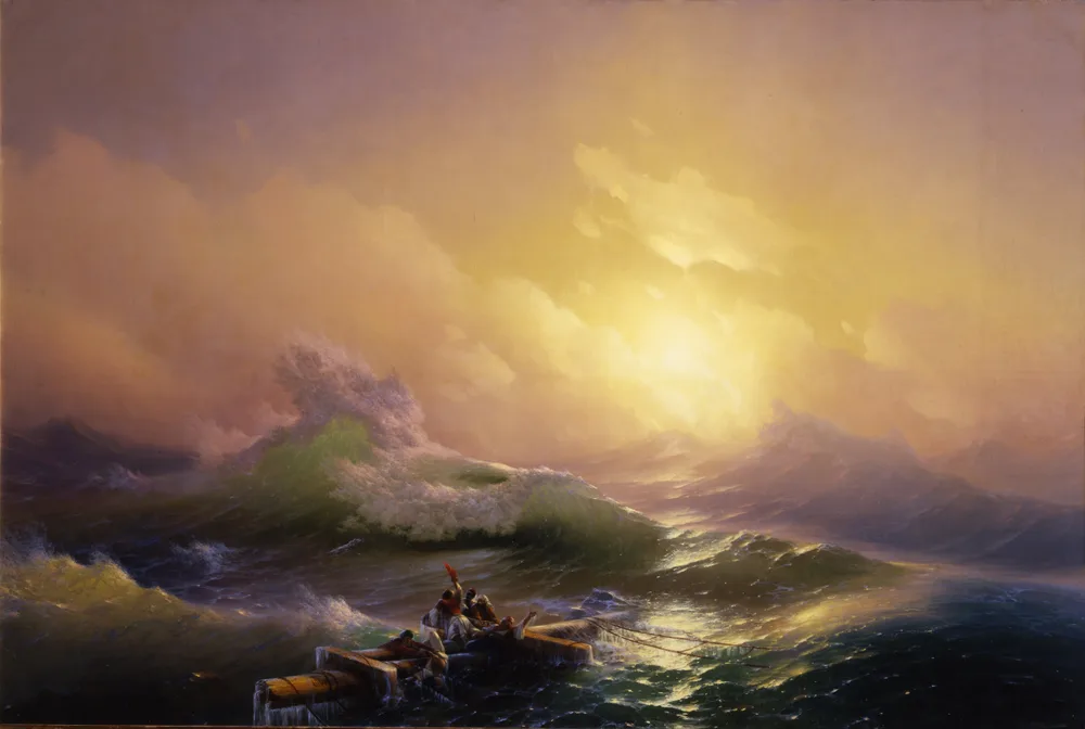 La Neuvième Vague, Ivan Aïvazovski, 1850
