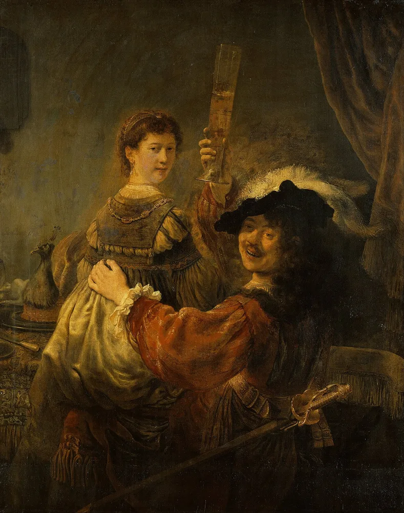 Le Couple heureux, Rembrandt, vers 1635