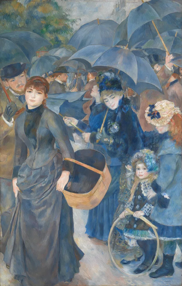 Les Parapluies, Auguste Renoir, vers 1881-1886