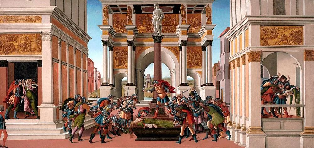 La Tragédie de Lucrèce, Sandro Botticelli, 1500