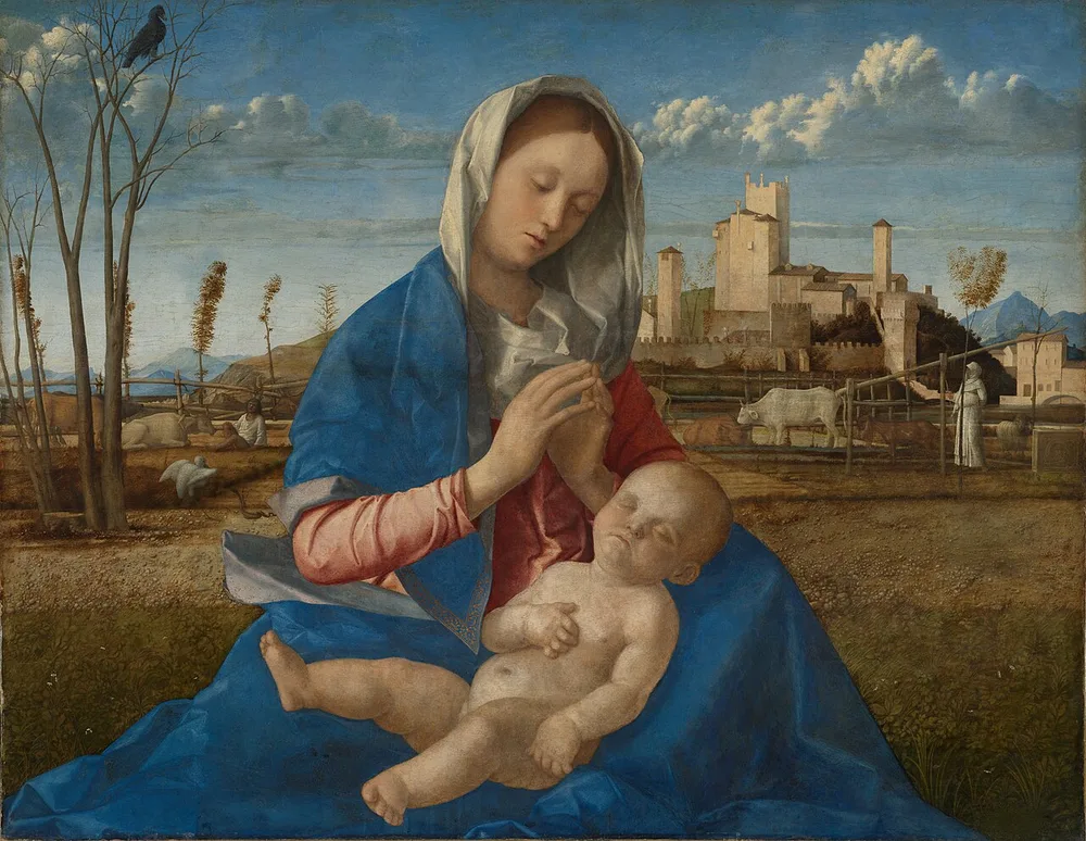 Madonna del prato, Giovanni Bellini, vers 1500-1505