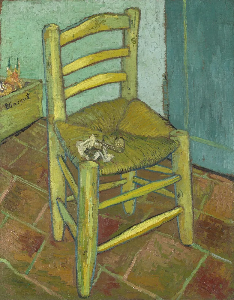 La Chaise de Vincent avec sa pipe, Vincent van Gogh, 1889