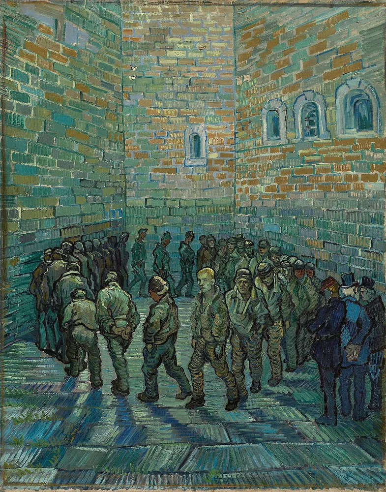 La Ronde des prisonniers, Vincent van Gogh, 1890