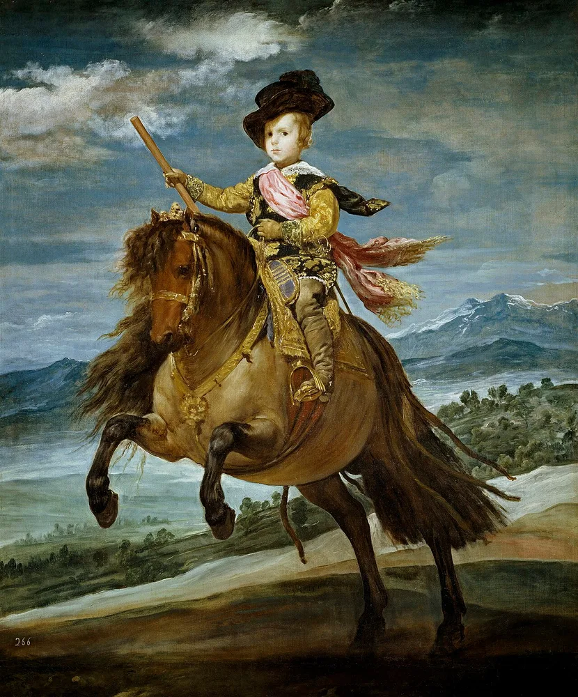 Le Prince Balthazar Carlos à cheval, Diego Vélasquez, 1634-1635