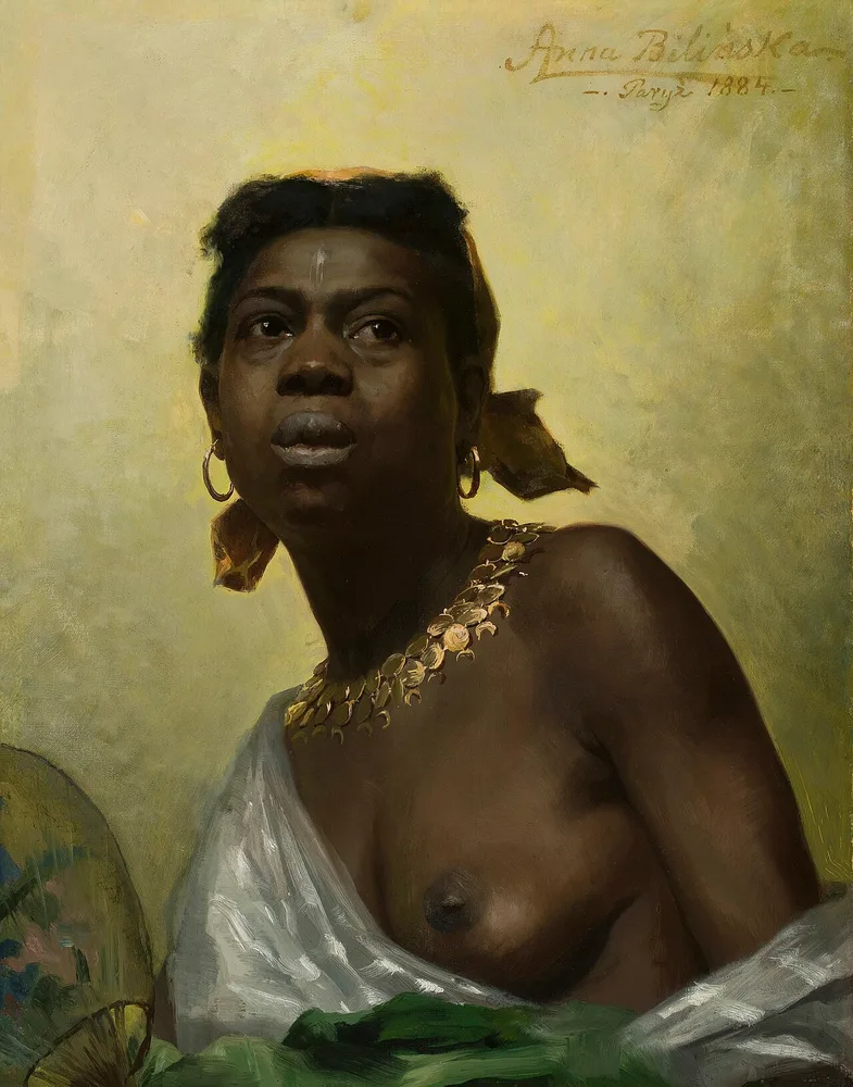 Une femme noire, Anna Bilińska-Bohdanowicz, 1884