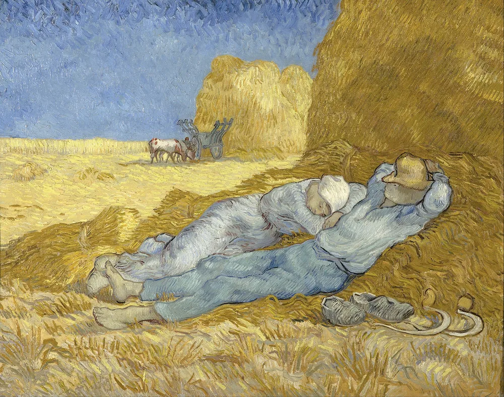 La Méridienne, Vincent van Gogh, 1890