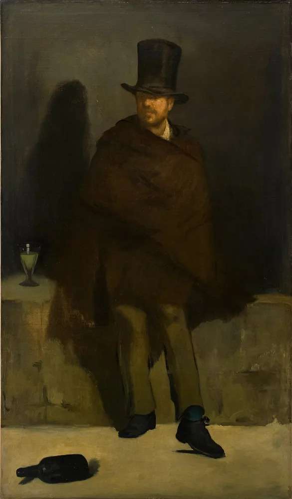 Le Buveur d'absinthe, Édouard Manet, 1859