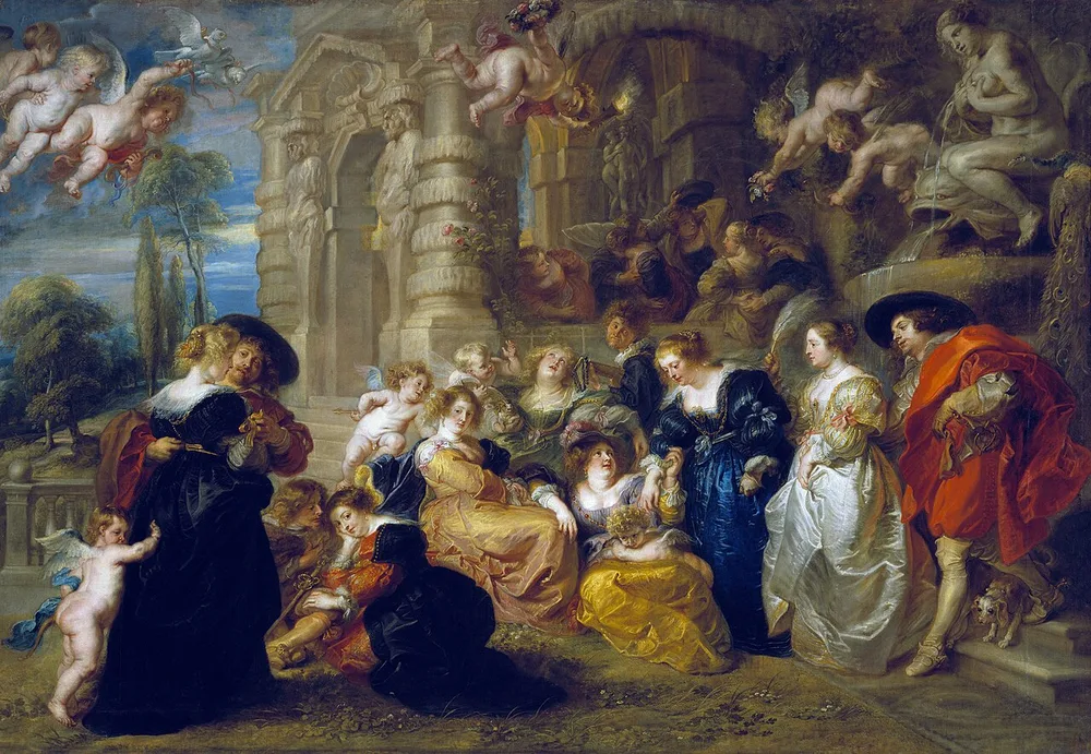 Le Jardin d'Amour, Pierre Paul Rubens, 1630-1635