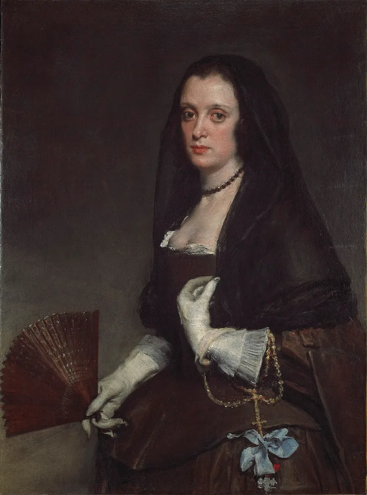 La Dame à l'éventail, Diego Vélasquez, 1635-1640