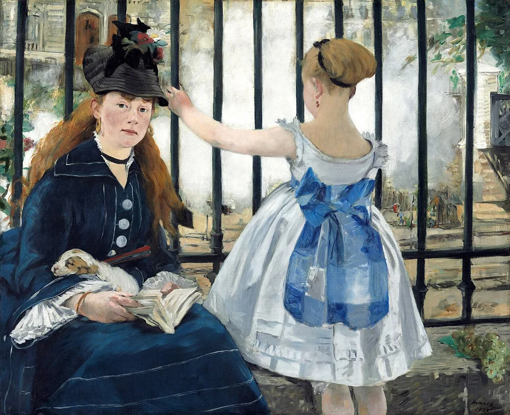 Le Chemin de fer, Édouard Manet, 1873