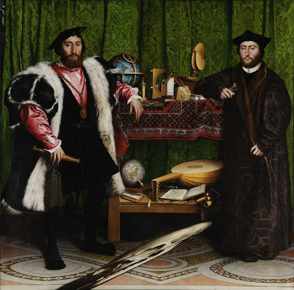 Les Ambassadeurs, Hans Holbein le Jeune, 1533