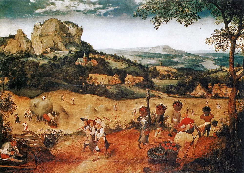 La Fenaison, Pieter Brueghel l'Ancien, 1565