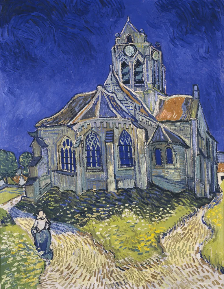 L'Église d'Auvers-sur-Oise, Vincent van Gogh, 1890