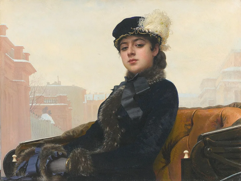 L'Inconnue, Ivan Kramskoï, 1883