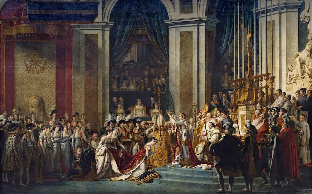 Le Sacre de Napoléon, Jacques-Louis David, 1807