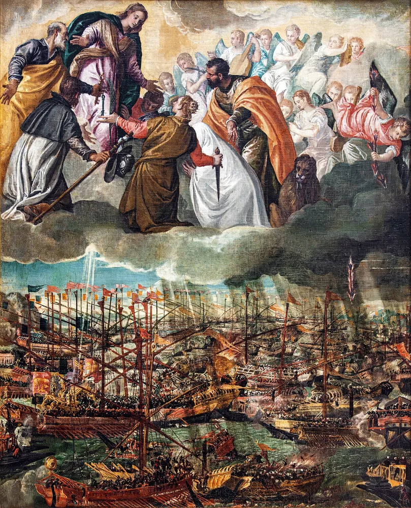 Allégorie de la bataille de Lépante, Paul Véronèse, 1571
