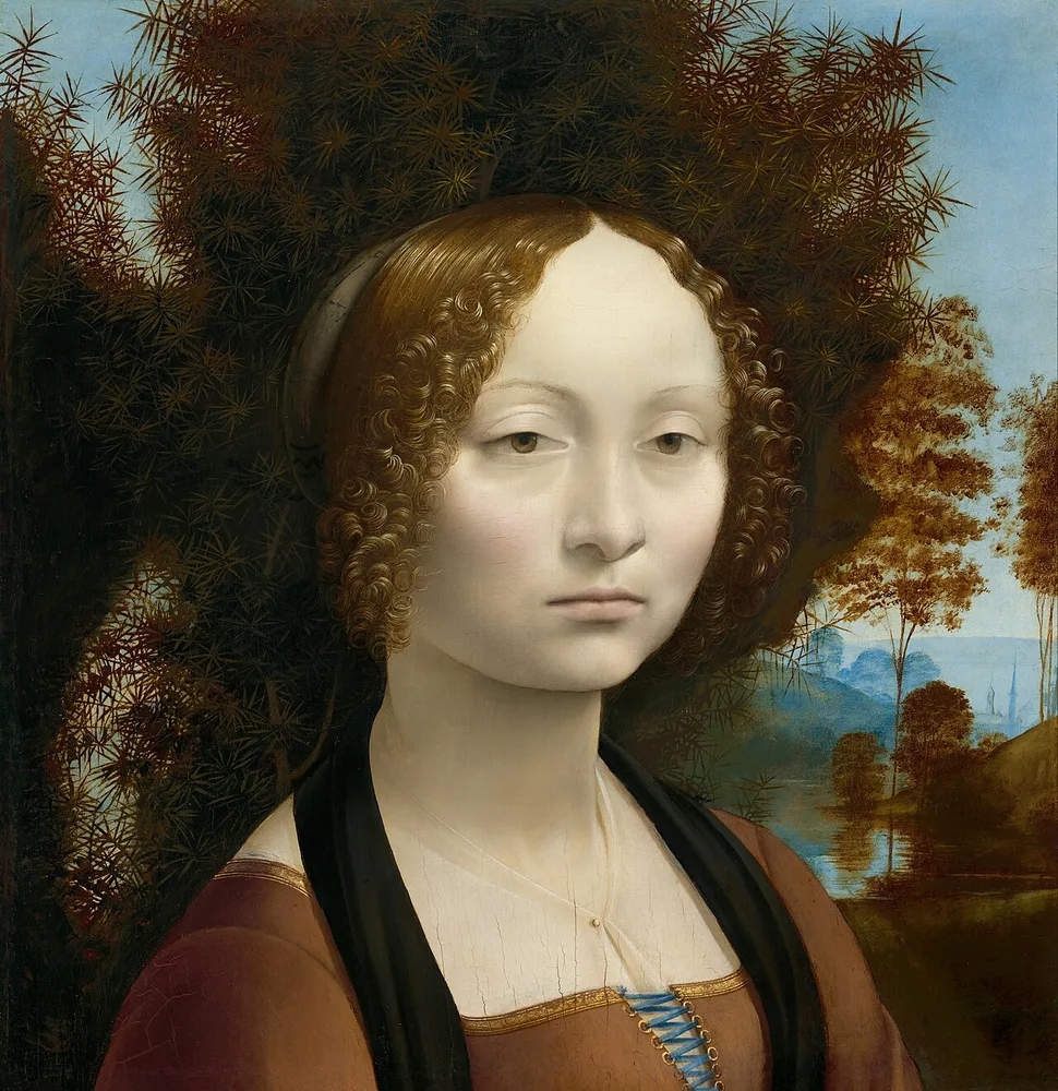 Portrait de Ginevra de' Benci, Léonard de Vinci, vers 1474-1478
