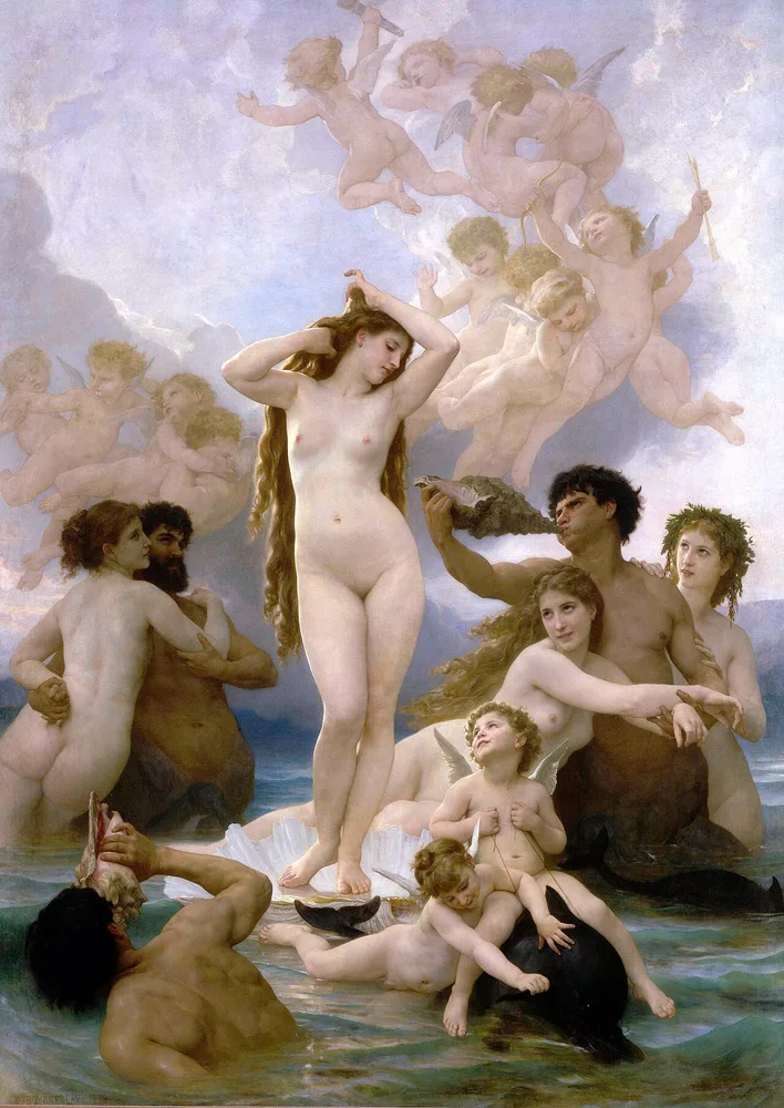 La Naissance de Vénus, William Bouguereau, 1879