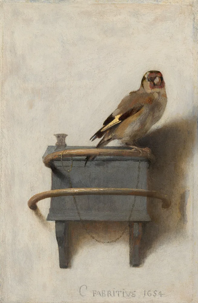 Le Chardonneret, Carel Fabritius, 1654