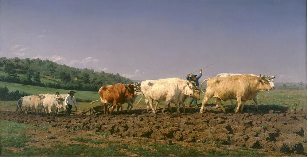 Labourage nivernais, Rosa Bonheur, 1849