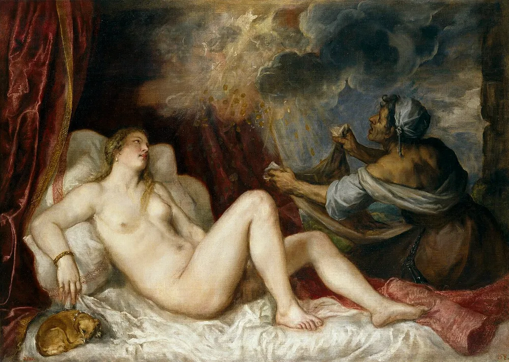 Danaé, Titien, 1560-1565
