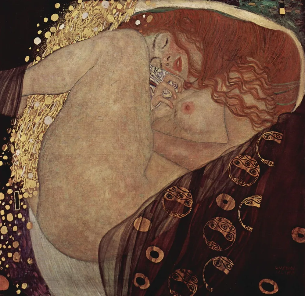 Danaé, Gustav Klimt, 1907