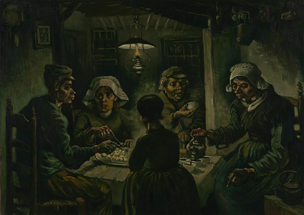 Les Mangeurs de pommes de terre, Vincent van Gogh, 1885