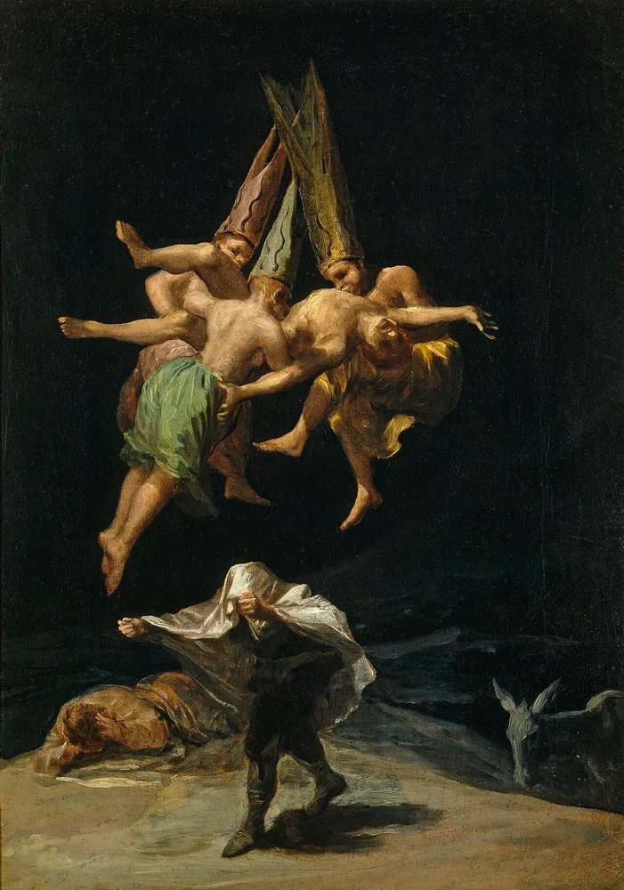 Le Vol des Sorcières, Francisco de Goya, 1798
