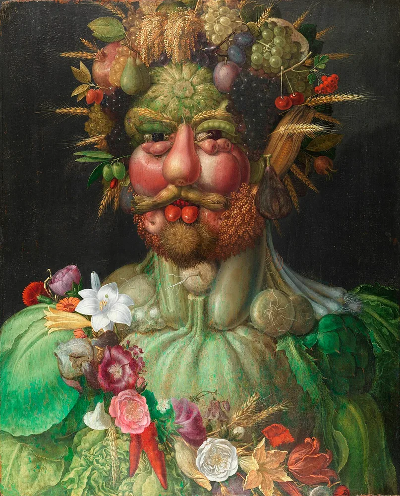 Vertumne, Giuseppe Arcimboldo, 1591
