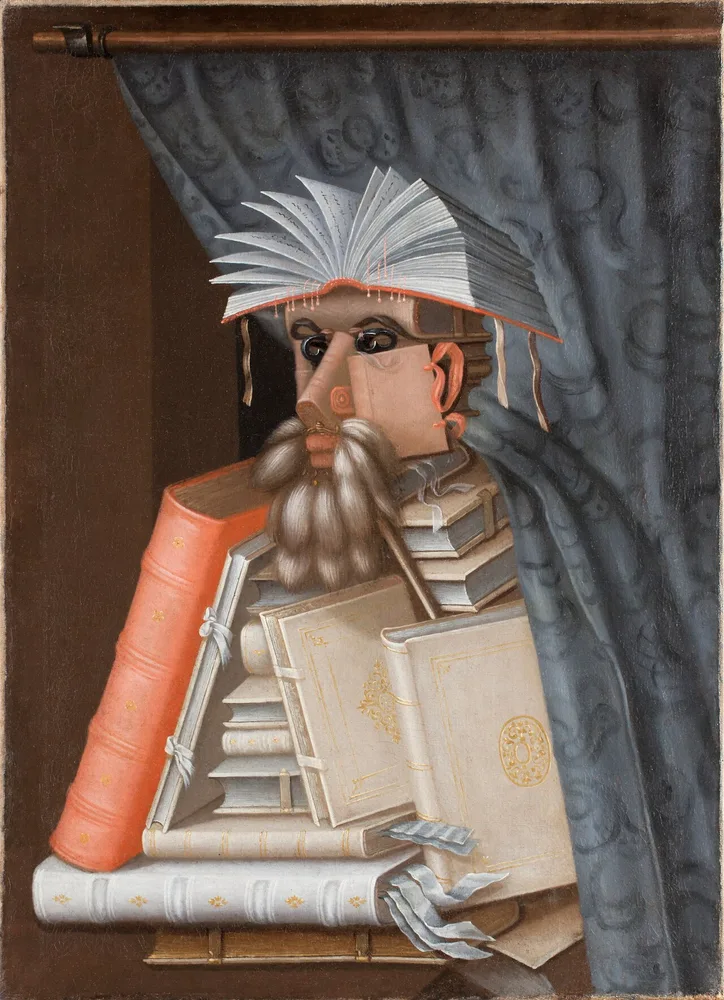 Le Bibliothécaire, Giuseppe Arcimboldo, 1556