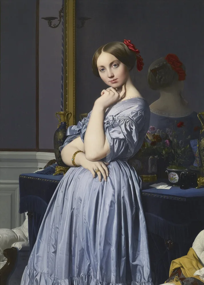 La Vicomtesse d'Haussonville, Jean-Auguste-Dominique Ingres, 1845