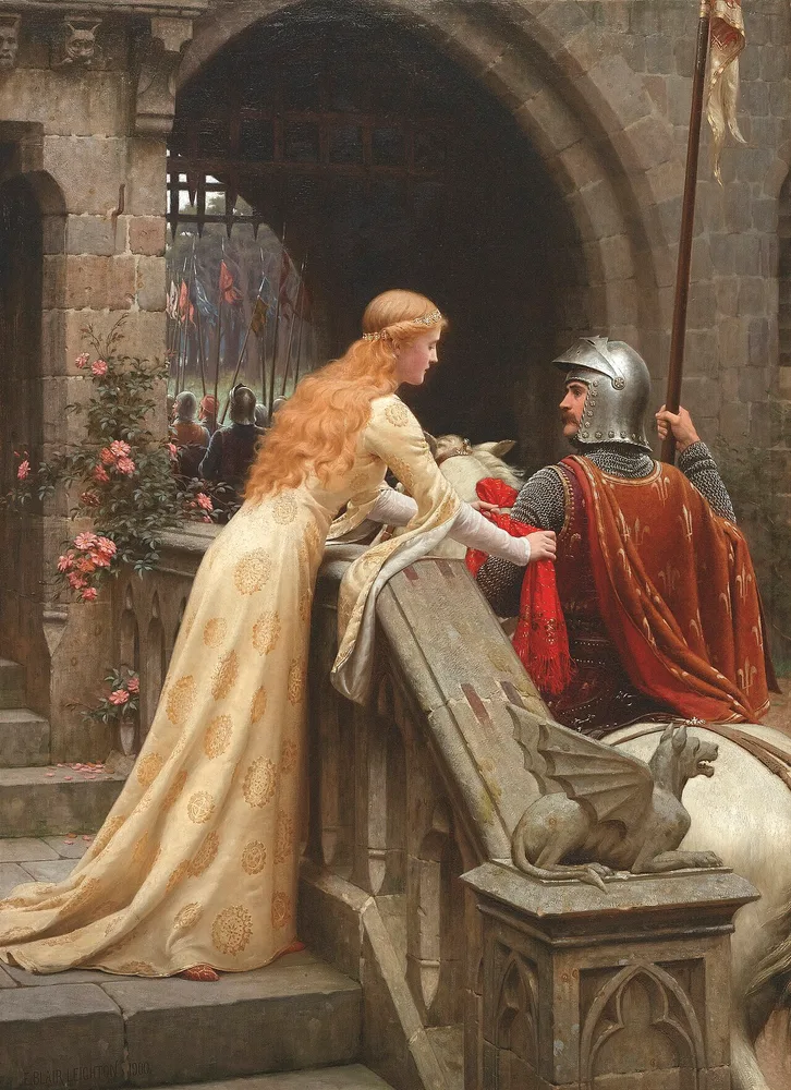 Dieu te protège, Edmund Blair Leighton, 1900