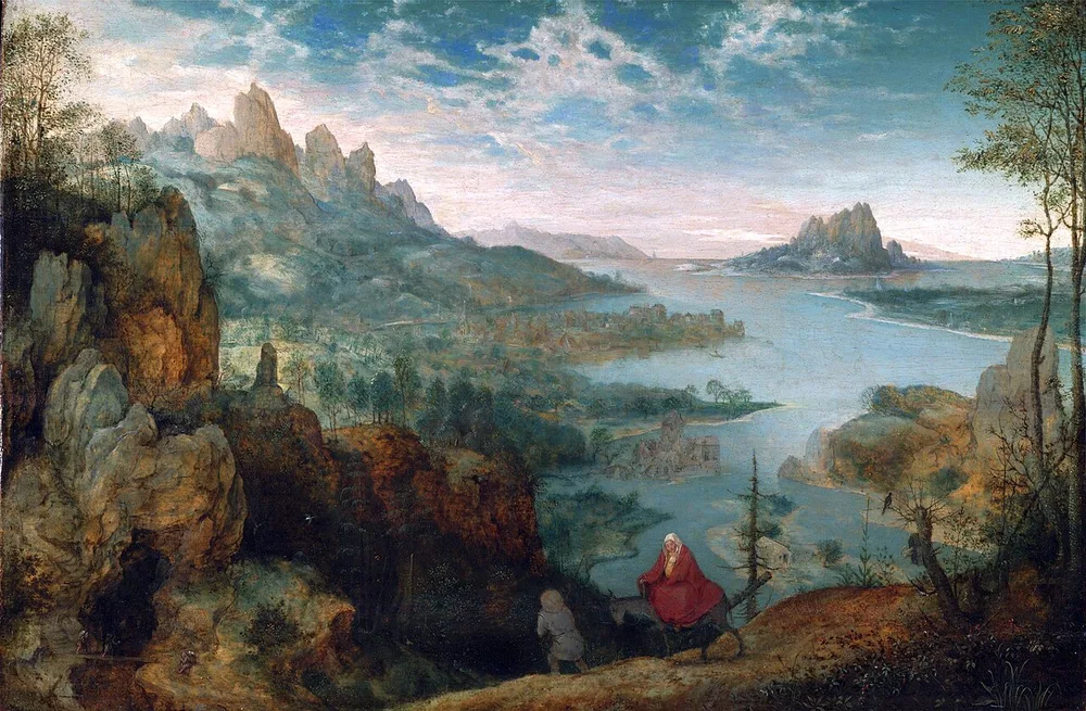 La Fuite en Égypte, Pieter Brueghel l'Ancien, 1563
