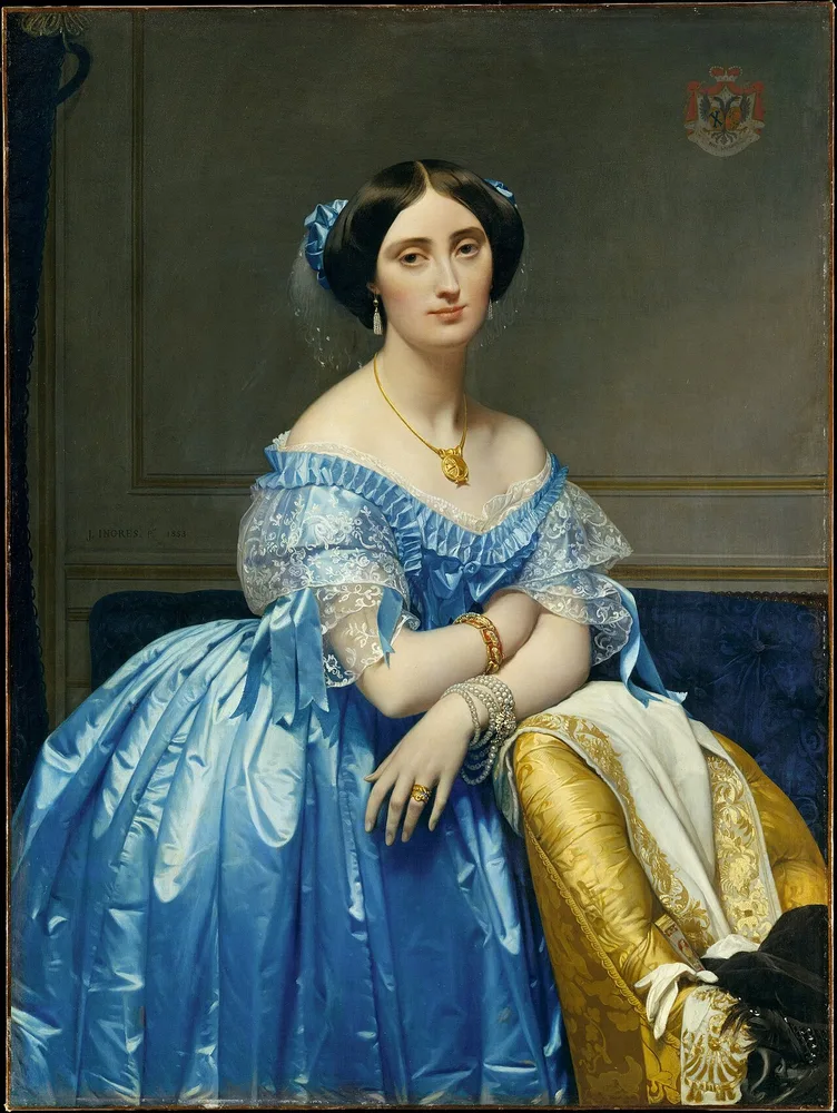 La Princesse de Broglie, Jean-Auguste-Dominique Ingres, 1851-1853
