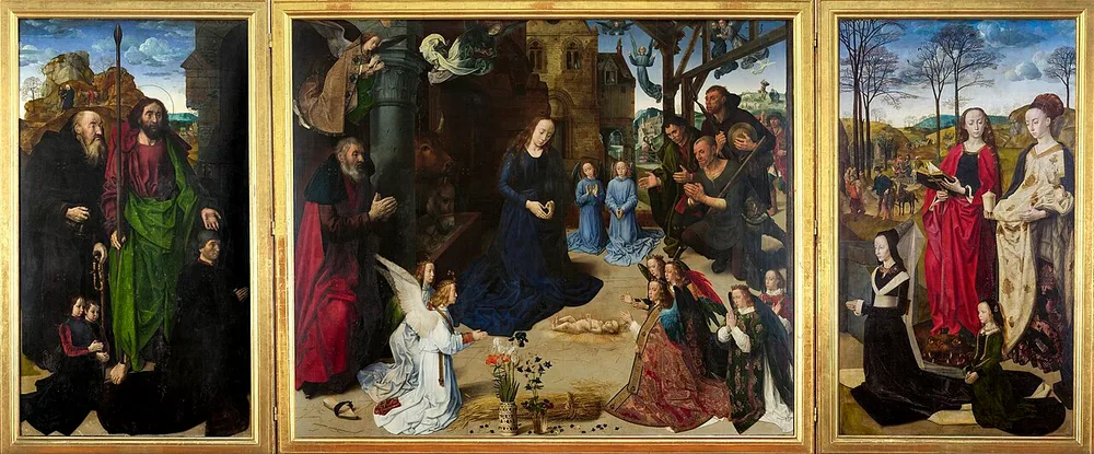 Triptyque Portinari, Hugo van der Goes, 1475