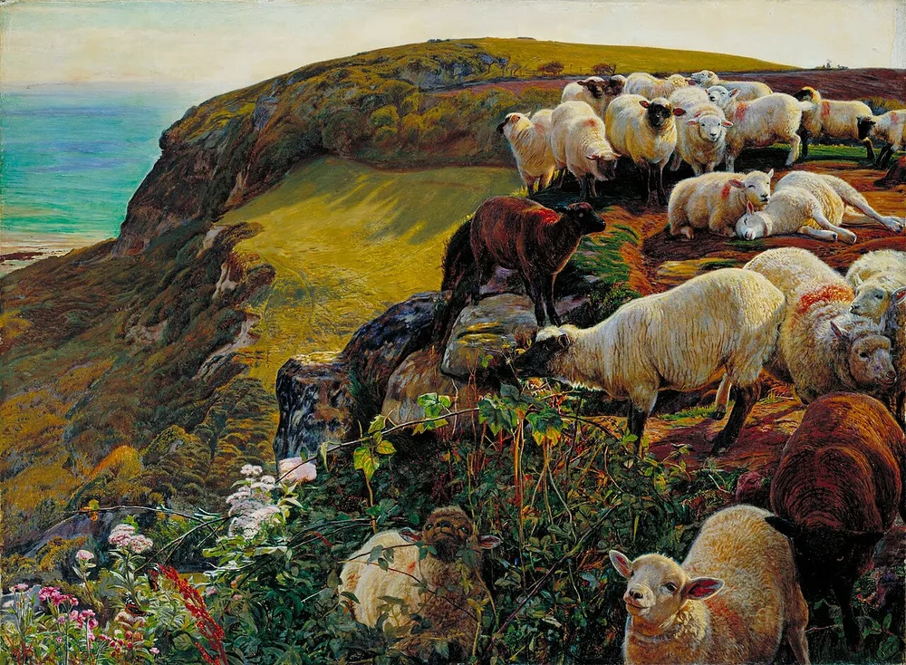 Nos côtes anglaises, William Holman Hunt, 1852