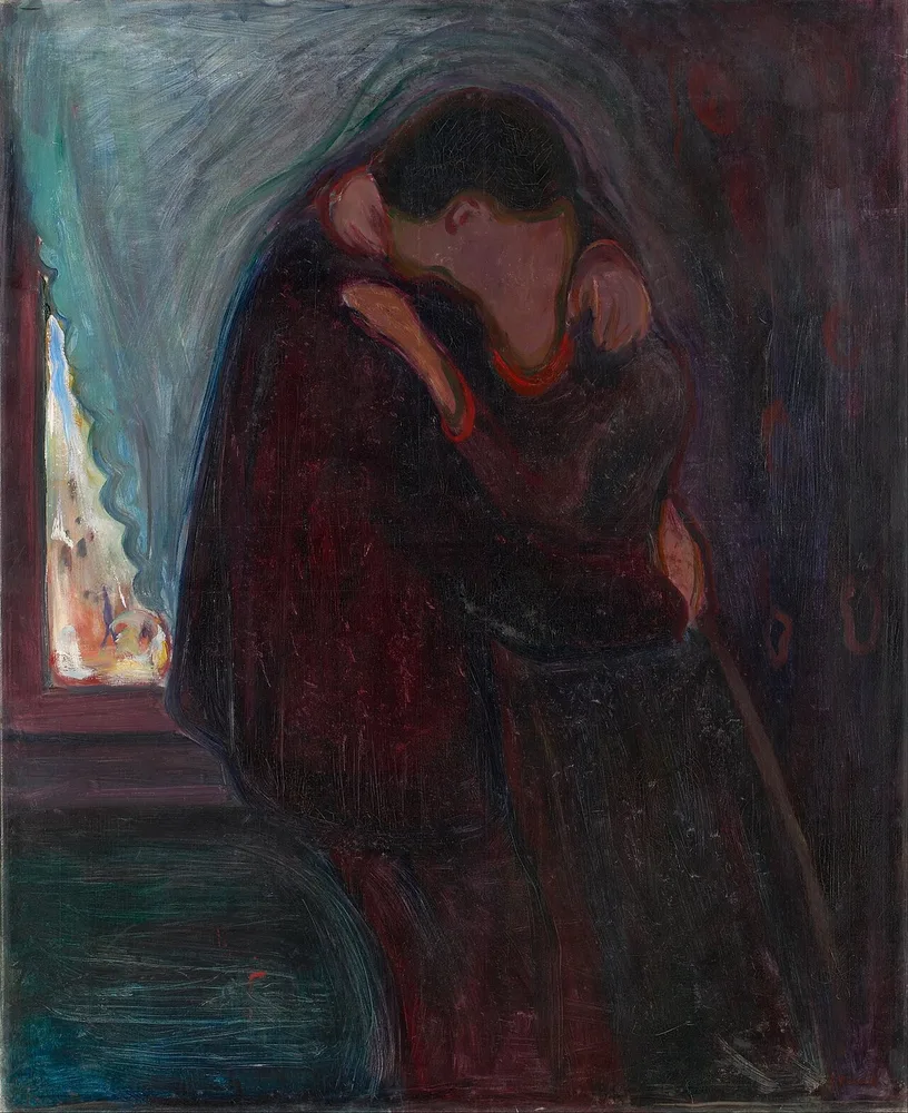 Le Baiser, Edvard Munch, 1897