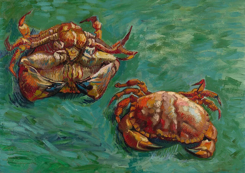 Deux Crabes, Vincent van Gogh, 1889
