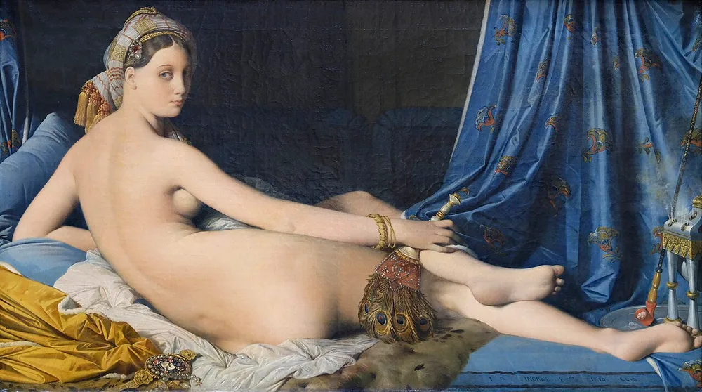 La Grande Odalisque, Jean-Auguste-Dominique Ingres, 1814