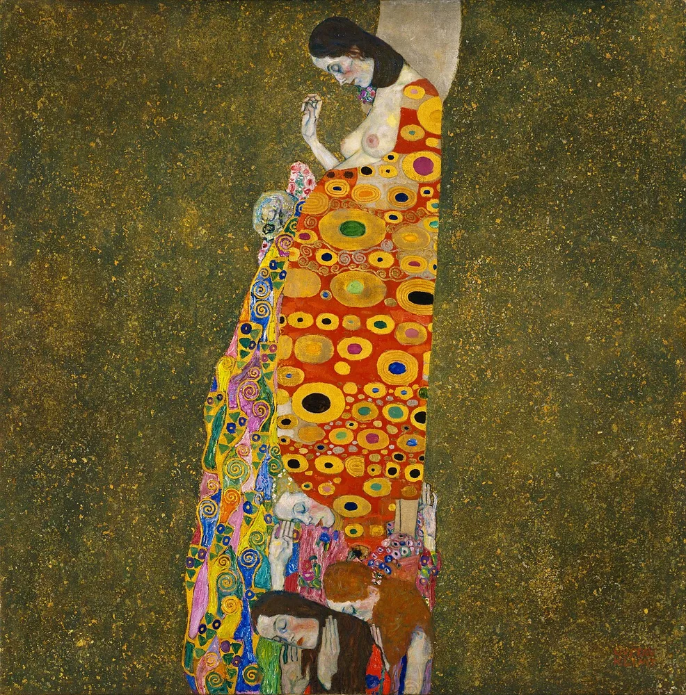 L'Espoir, Gustav Klimt, 1907