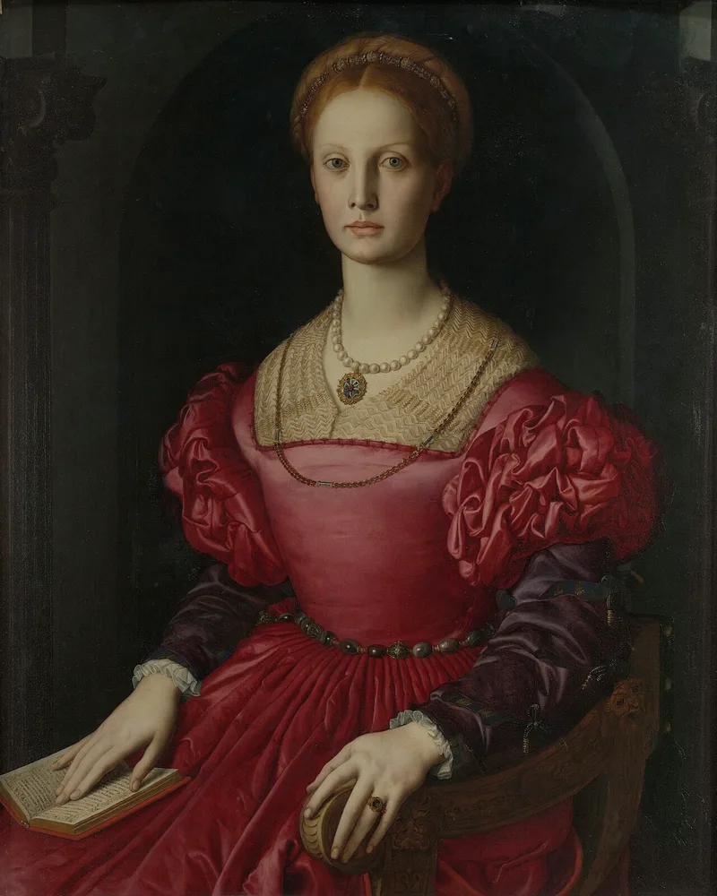 Portrait de Lucrezia Panciatichi, Bronzino, vers 1545