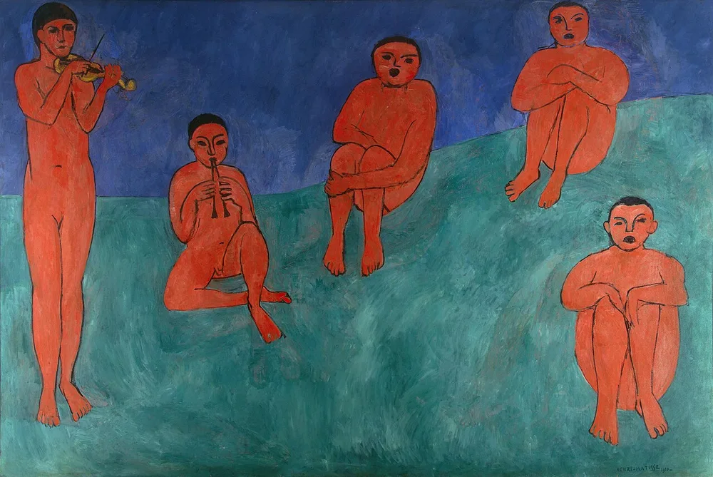 La Musique, Henri Matisse, 1910