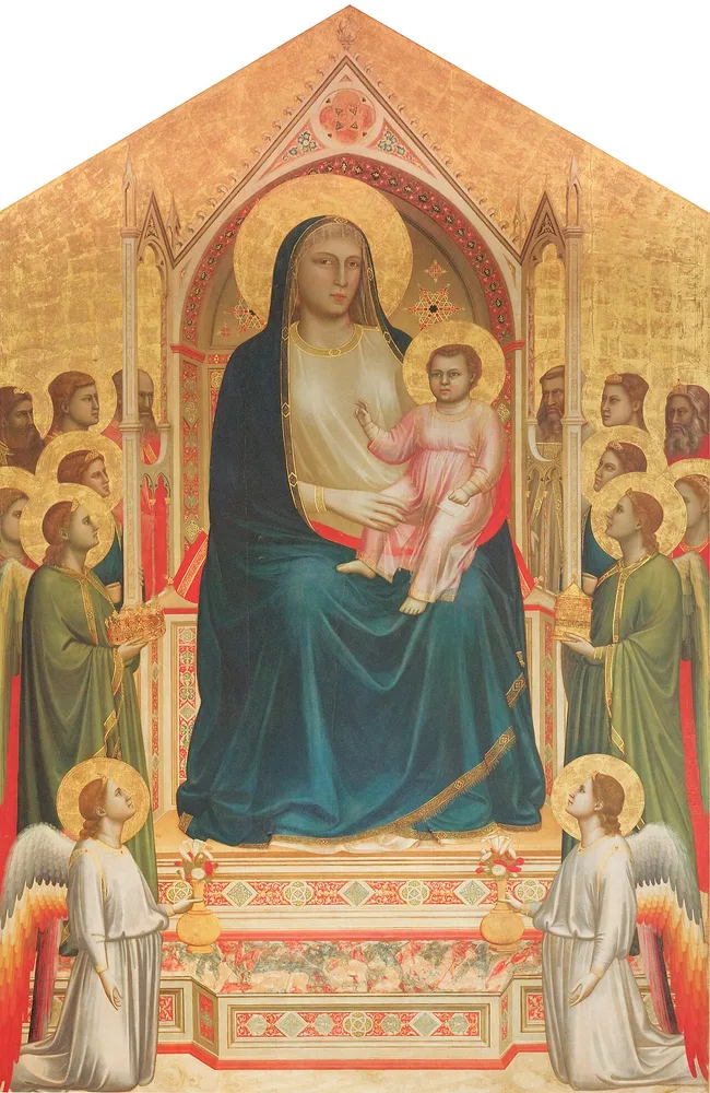 Vierge d'Ognissanti, Giotto, vers 1300-1305