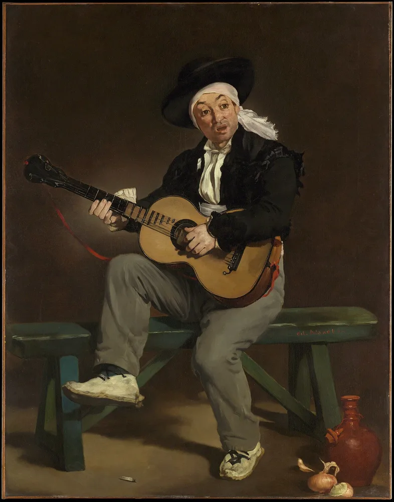 Le Chanteur espagnol, Édouard Manet, 1860