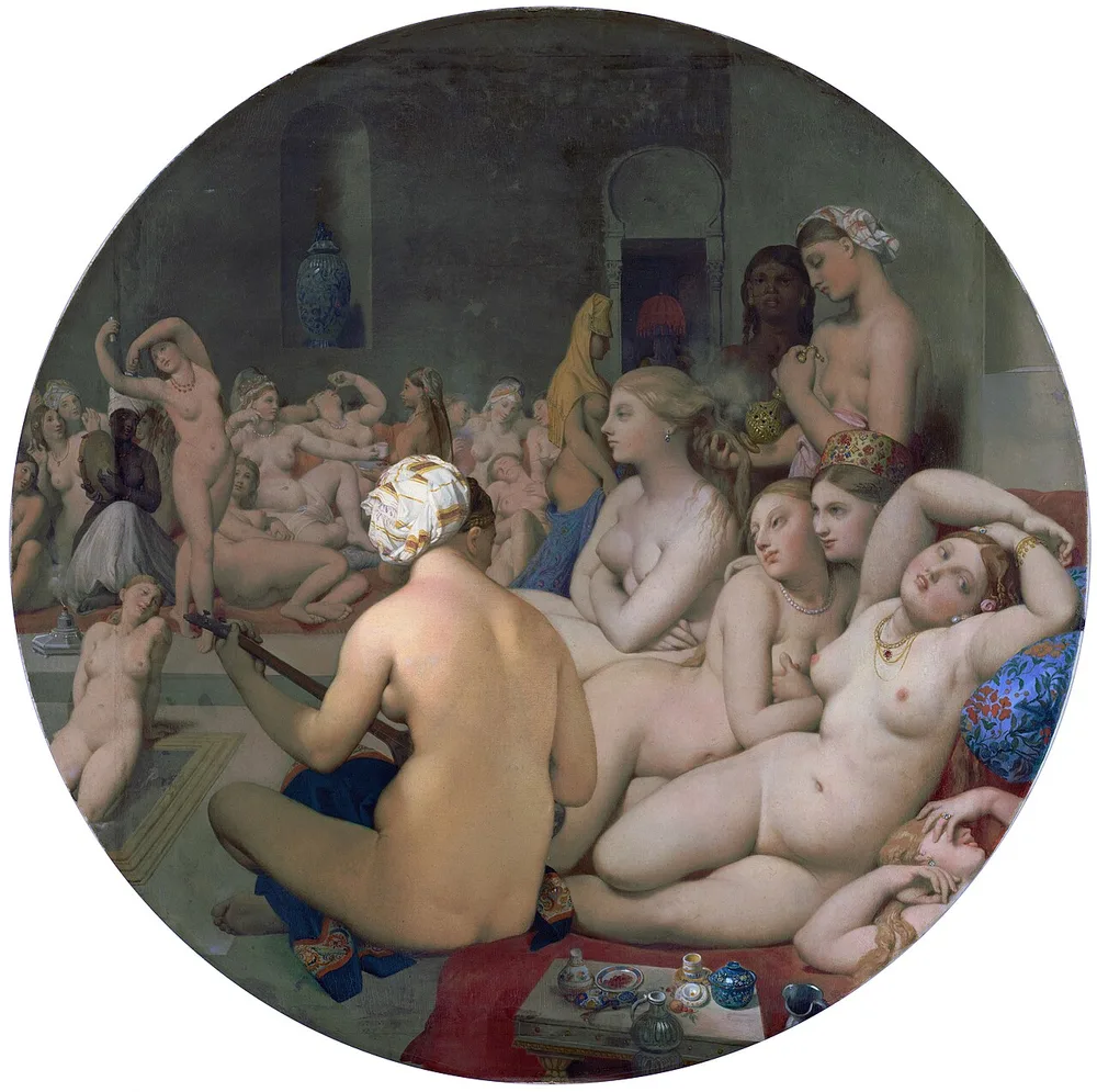 Le Bain turc, Jean-Auguste-Dominique Ingres, 1862