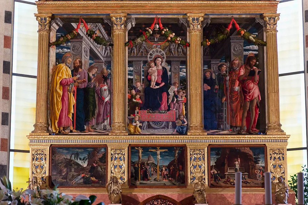 Retable de San Zeno, Andrea Mantegna, 1457