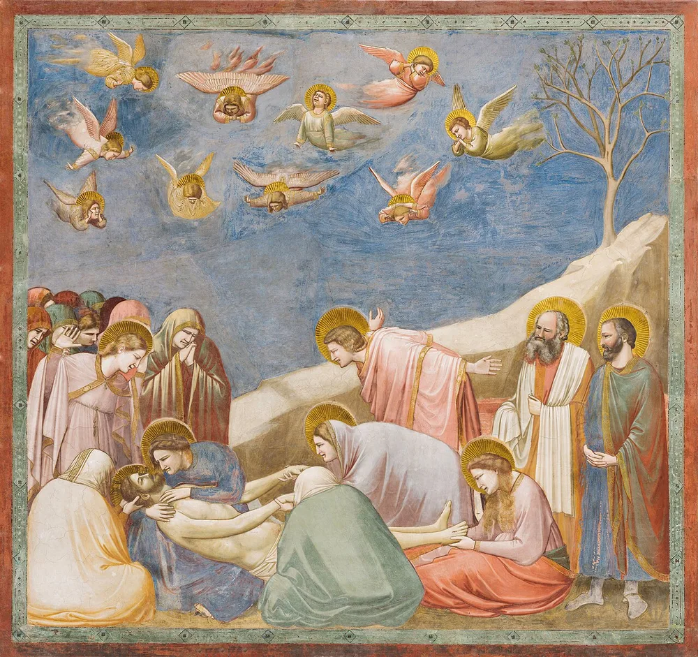 La Déposition de croix, Giotto, 1305