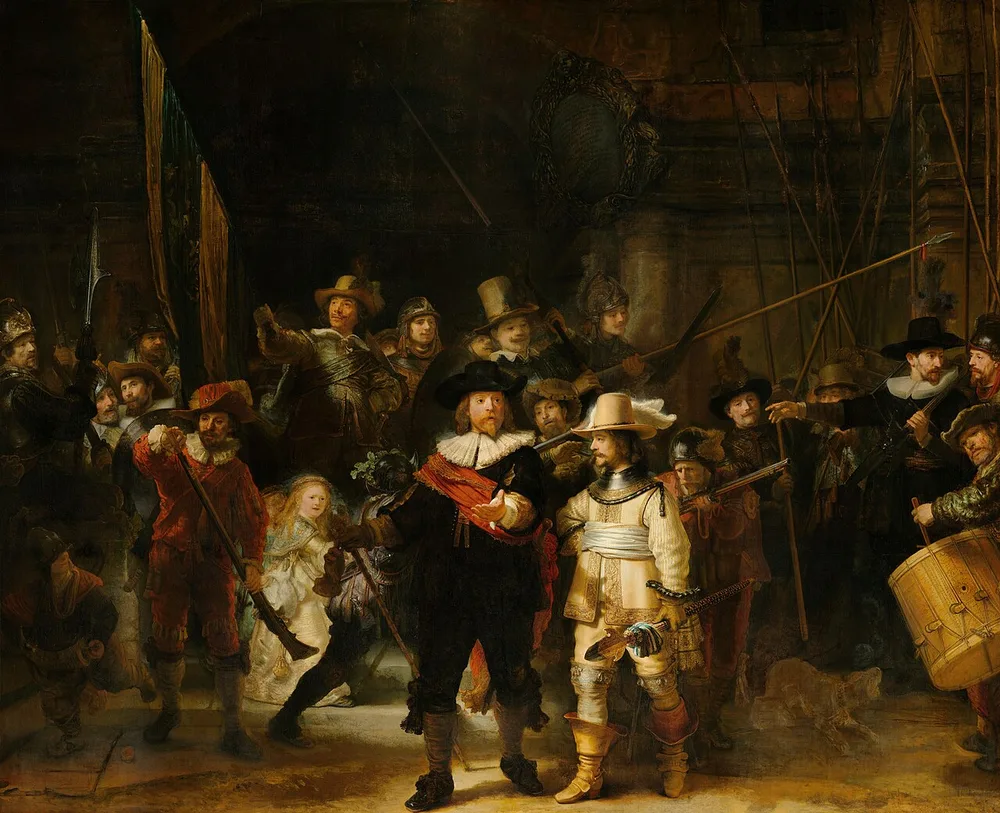 La Ronde de nuit, Rembrandt, 1642